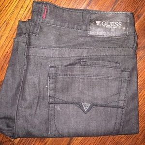 Guess Men’s Halsted slim fit jeans, black